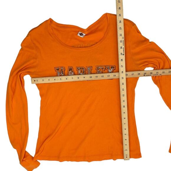 HARLEY DAVIDSON Tampa, Florida Orange Skull & Floral Graphics - Picture 11 of 11